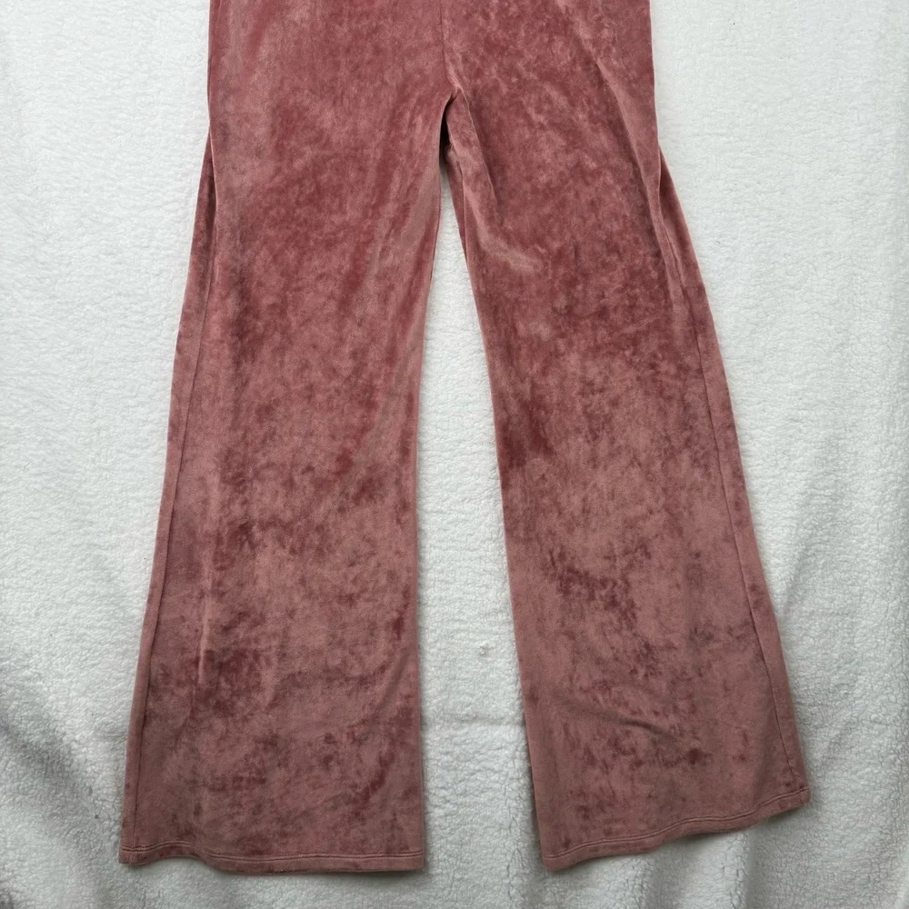 NWT Free People Monte Pink Velvet WideLeg Halter Jumpsuit Large - Picture 3 of 11
